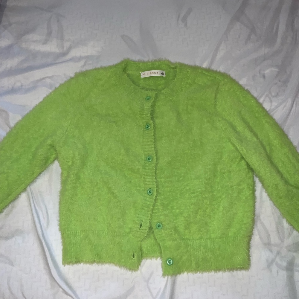 O.Vianca DollsKill Furry Cardigan